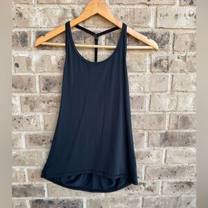 Alala Black T-BACK TANK Top size XS